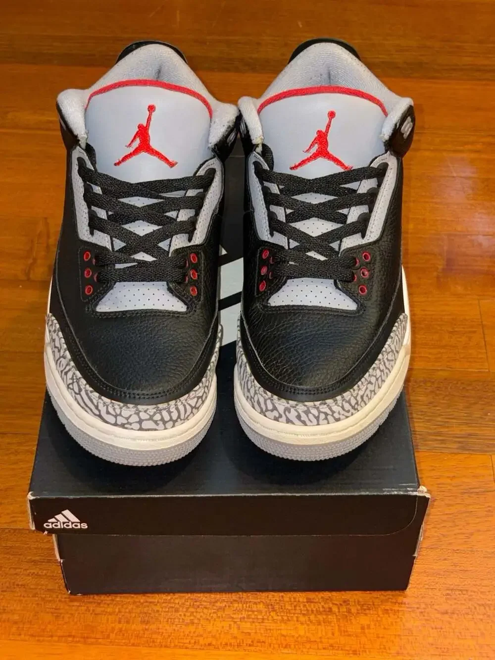 Air Jordan 3 Retro OG Black Cement (2018) Size 10.5 Clean VNDS